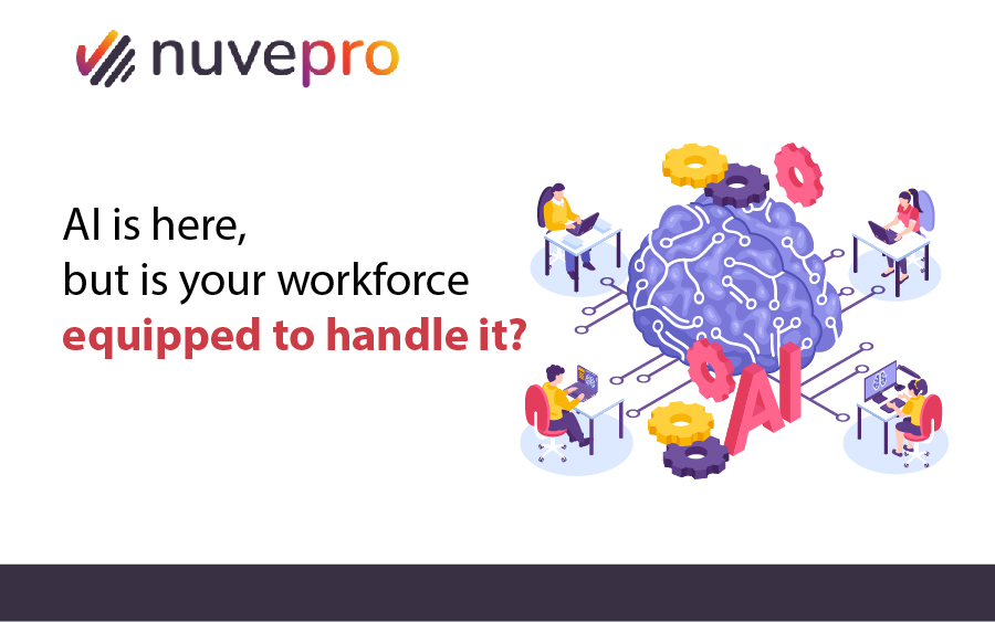 The rise of AI in the workplace and the need for an AI-equipped workforce.