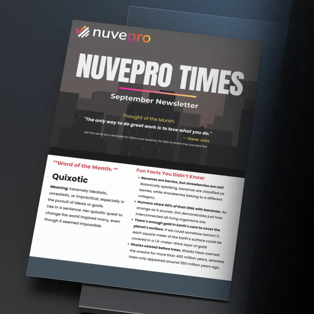 September 2024 Newsletter